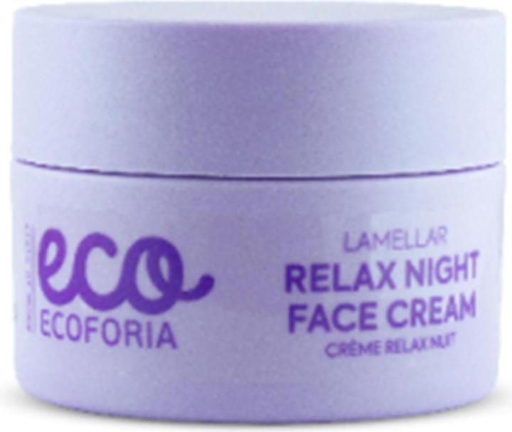 Actual product image Ecoforia Lamellar Night Facial Cream 50ml (50 ml, Night cream)