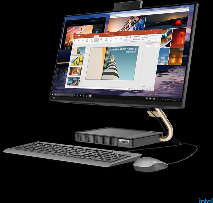Produktbild Lenovo IdeaCentre AIO 5 (Intel Core i5-11400T, 16 GB, 512 GB, UHD Graphics 730)