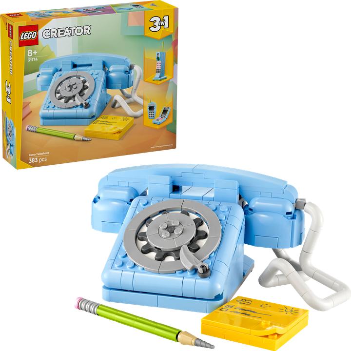 Produktbild LEGO Retro-Telefon (31174, LEGO Creator 3-in-1)