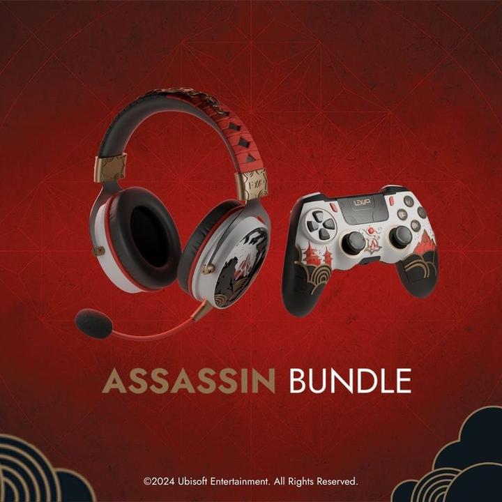 Produktbild Lexip X UBISOFT Assassins Creed Shadows ASSASSIN Box PC Game Headset Controller (PC, Android, Switch, PS4)