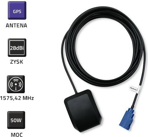 Produktbild Qoltec 57038 Antenne GPS | 28 dBi | Draussen (GPS)