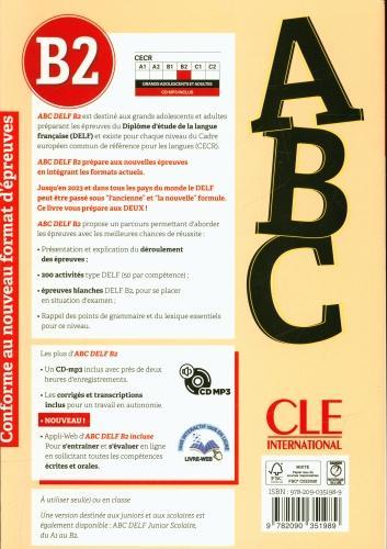 Produktbild Abc DELF, B2 + 1 CD audio MP3 (Französisch, Marie-Louise Parizet, 2021)