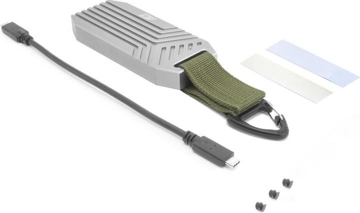 Produktbild USB 40Gbps M.2 2280 NVMe / PCIe SSD Enclosure, tool-free (M.2 2280)