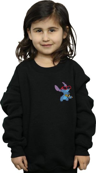 Actual product image Disney Girls Lilo And Stitch Guitar Sweatshirt (152, 158)