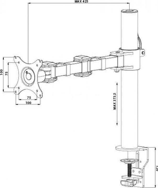 Actual product image iiyama DS1001C-B1 (Table, 30")