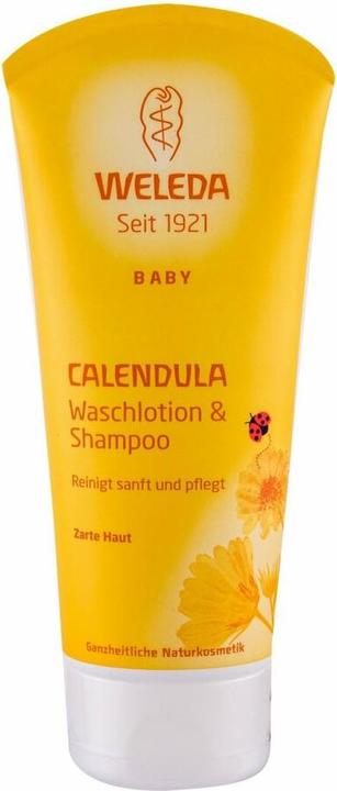Image du produit Weleda Shampoing et gel douche au Calendula pour bébé (200 ml, Shampoing liquide)