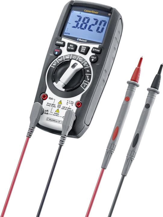 Actual product image Laserliner MultiMeter XP (BT) (CAT III 1000V, CAT IV 600V)