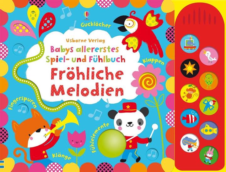 Produktbild Babys allererstes Spiel- und Fühlbuch: Fröhliche Melodien (Deutsch)