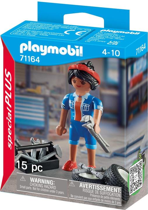 Image du produit Playmobil 71164 Mécanicien (71164, Playmobil Special Plus)