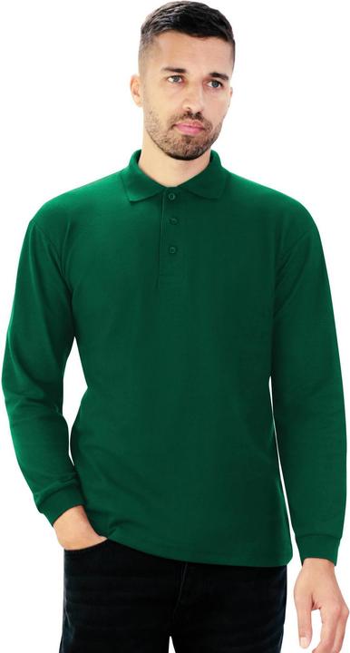 Casual Langarm Polo