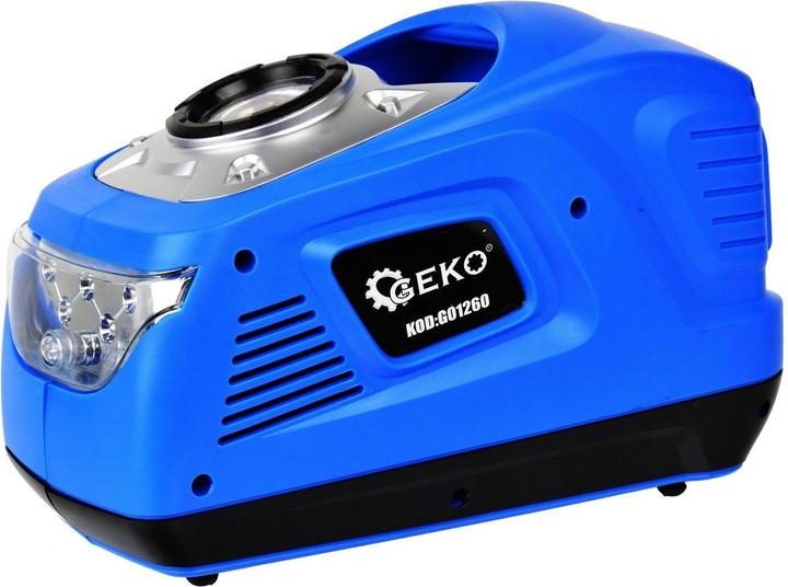 Produktbild GEKO Mini-Kompressor mit Akku 12V/230V 100W