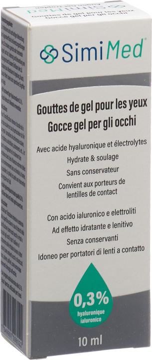 Actual product image SimiMed Augen Gel Tropfen 0.3 % Hyaluron (10 ml, 10 ml)