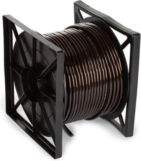 Produktbild Cables STROMKABEL - TRANSPARENT SCHWARZ - 100 m (Kabelbinder)