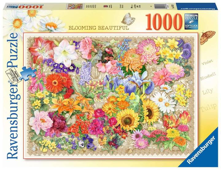 Produktbild Ravensburger Blooming Beautiful Jigsaw puzzle 1000 pc(s) Flora (1000 Teile)