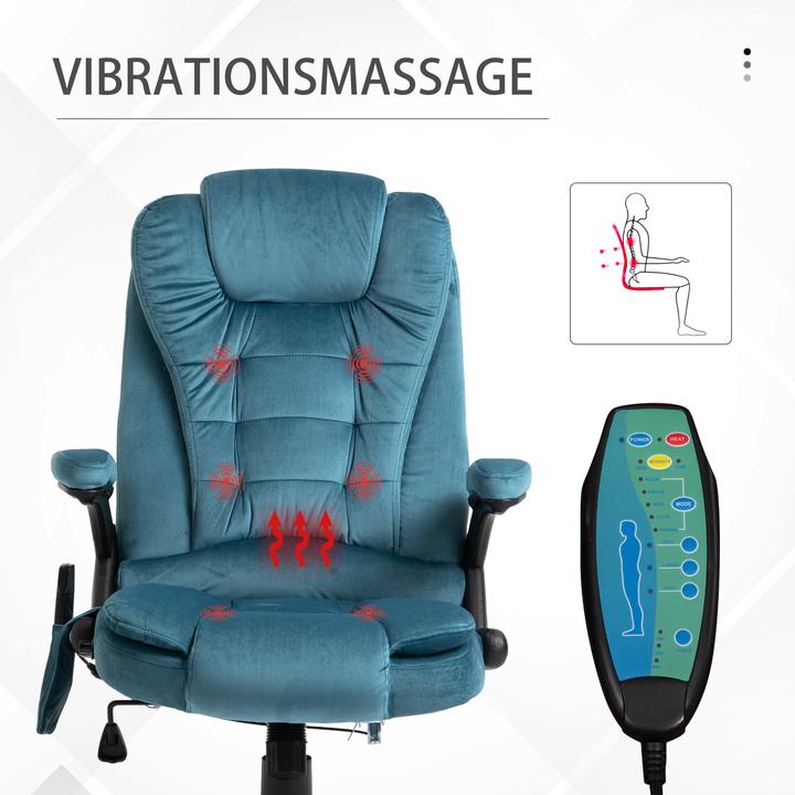 Produktbild Vinsetto Bürostuhl mit Massage- und Wärmefunktion