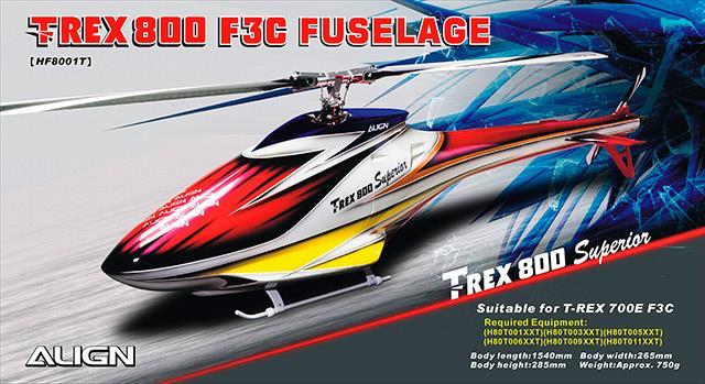 Produktbild Align 800 F3C Rumpf