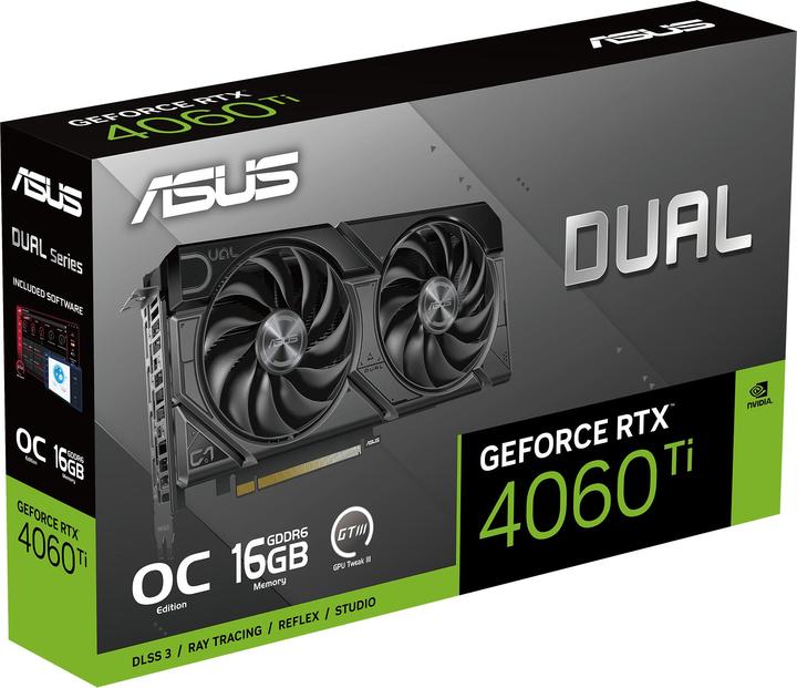 Produktbild ASUS Dual GeForce RTX 4060 Ti EVO OC Edition Gaming (16 GB)
