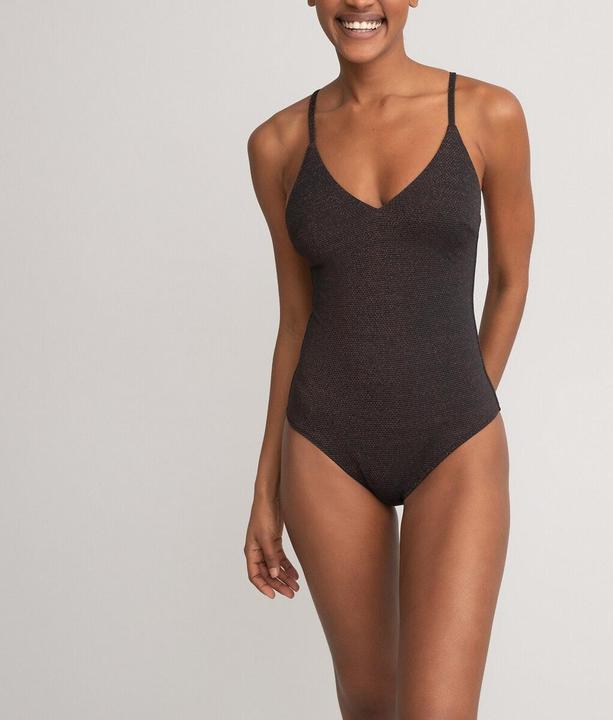 Produktbild La Redoute Collections Badeanzug aus Strukturmaterial mit Ballerina-Ausschnitt (38)