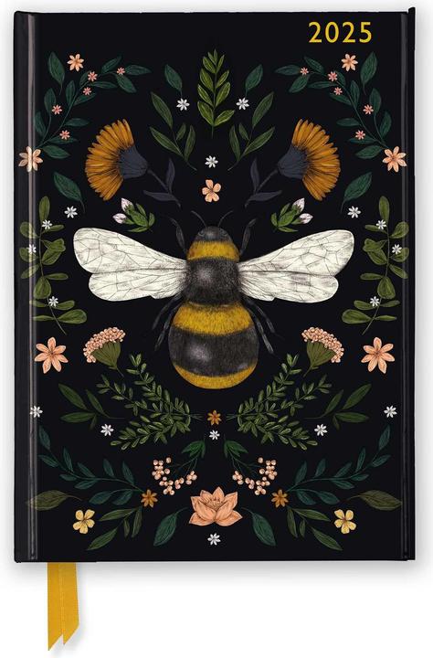 Immagine prodotto Jade Mosinski: Agenda di lusso Bee 2025 - Pagina da visualizzare con appunti (21 x 14,8 cm, Inglese)