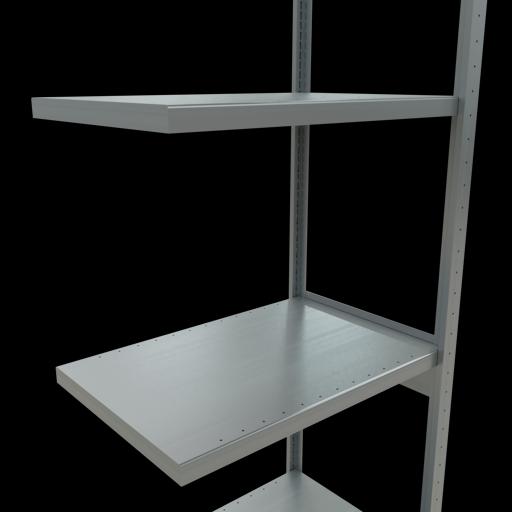Actual product image Schulte Lagertechnik MULTIplus250 boltless add-on bay system with length bolts