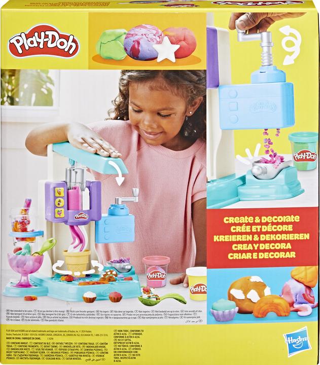 Actual product image Play-Doh Colourful Rainbow Ice Cream Maker
