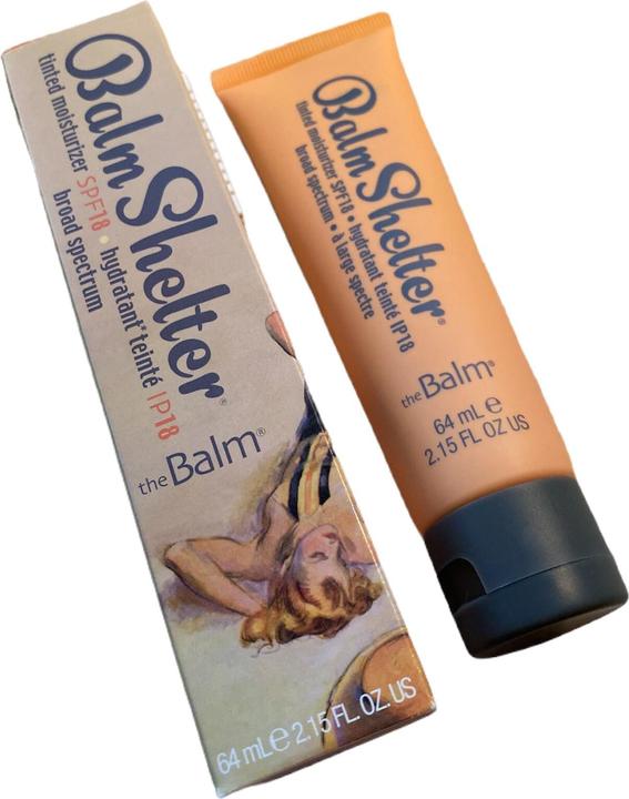 Actual product image The Balm BalmShelter Tinted Moisturizer (Sun cream face, SPF 18, 64 ml)