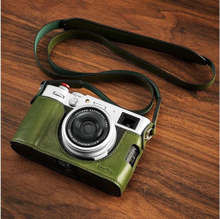 Productafbeelding SmallRig Leather Half Case Kit for FUJIFILM X100VI (Cameratas, 1.26 l)