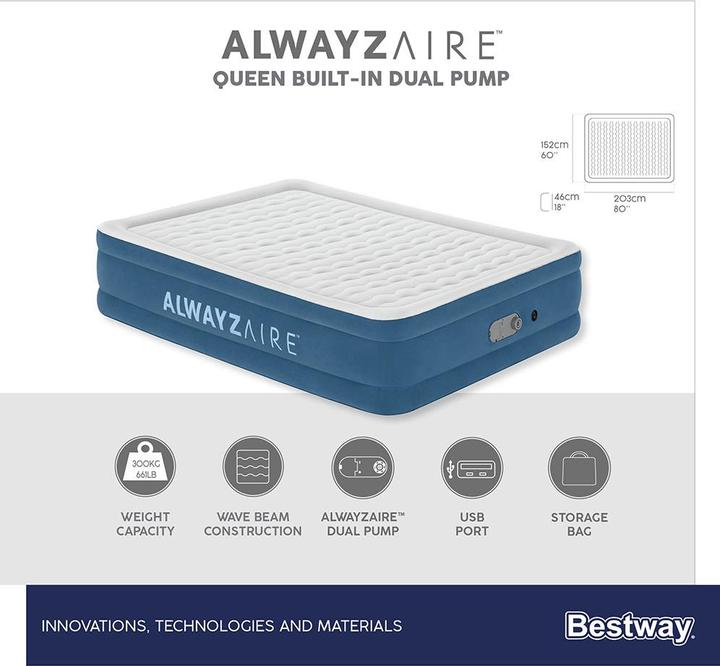 Productafbeelding Bestway AlwayzAire (150 x 200 cm)