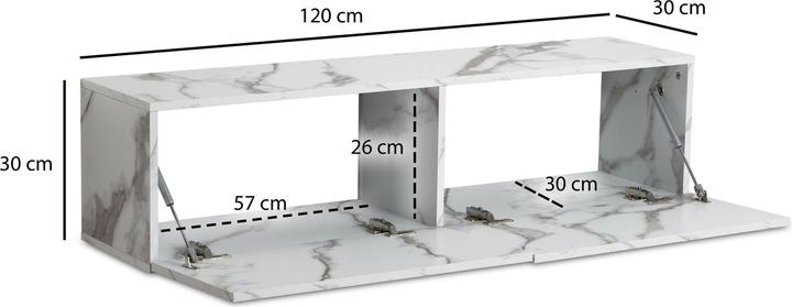 Productafbeelding Wohnling Hangend (120 x 30 x 30 cm)