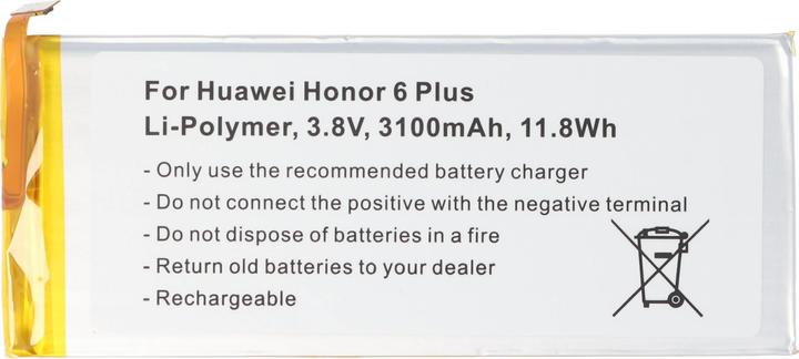 Image du produit AccuCell Akku Huawei Honor 6 Plus