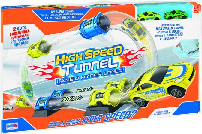 Image du produit Rs Toys Tunnel à grande vitesse - Pista Lancio con 2 Auto