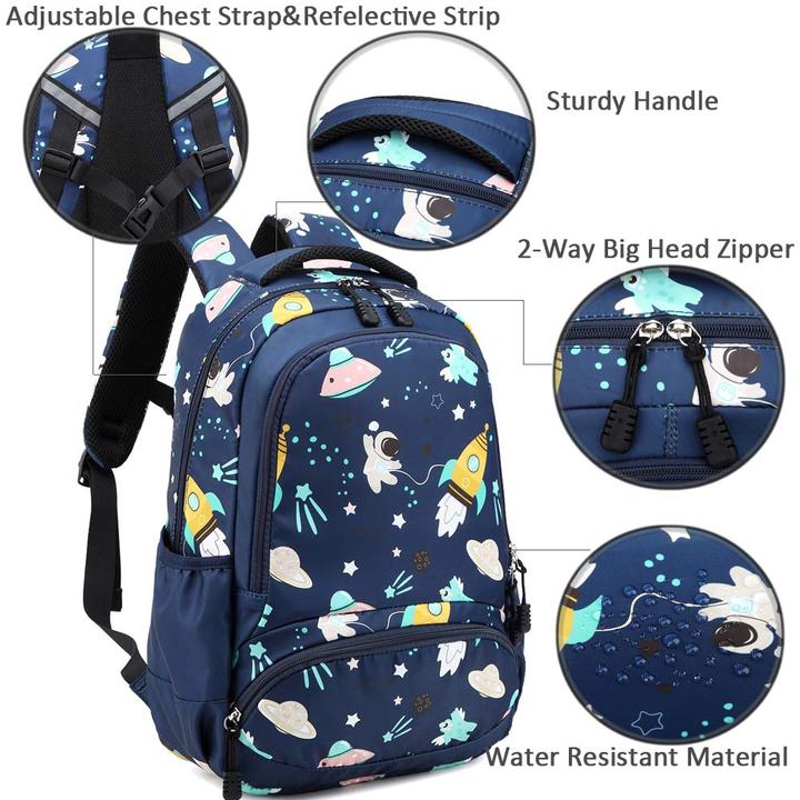 Produktbild Only-Bags.Store Kinderrucksack Grundschulranzen Leichter Kinderrucksack Set 3 Schultasche für Schüler