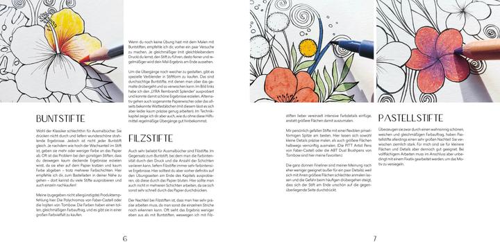 Produktbild Tropical Flowers – Exotische Blumen- und Pflanzen-Motive ausmalen