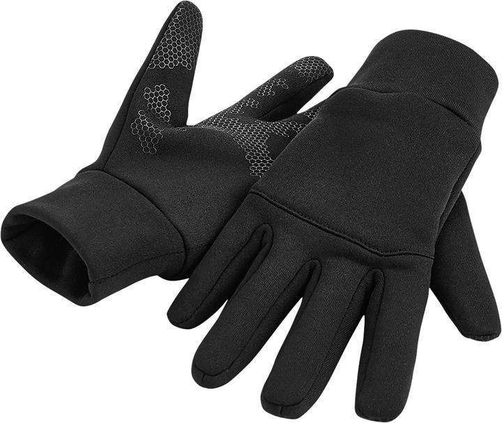 Actual product image Beechfield Softshell gloves for adults (S, M)