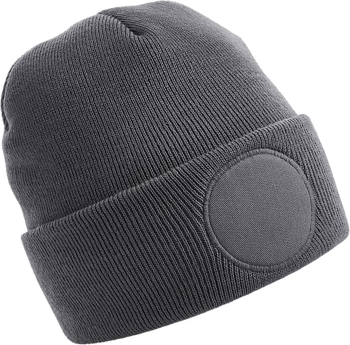 Produktbild Beechfield Runder Patch Beanie (One Size)