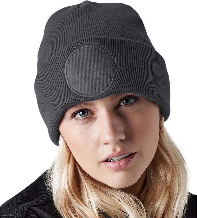 Produktbild Beechfield Runder Patch Beanie (One Size)