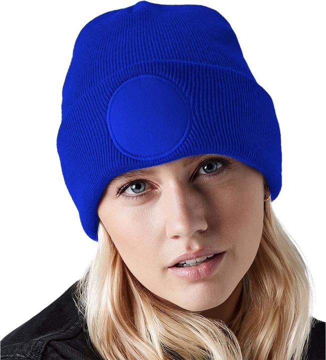Image du produit Beechfield Bonnet rond en patch (Taille unique)