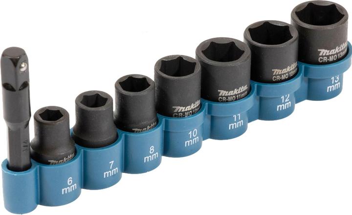 Productafbeelding Makita Sets dopsleutels (6 mm, 12 mm, 10 mm, 7 mm, 11 mm, 8 mm, 13 mm)