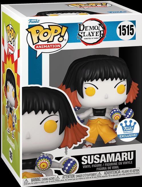 Actual product image Funko Pop! Animation: Demon Slayer - Susamaru (Αrms) (Special Edition) #1515 Vinyl Figure