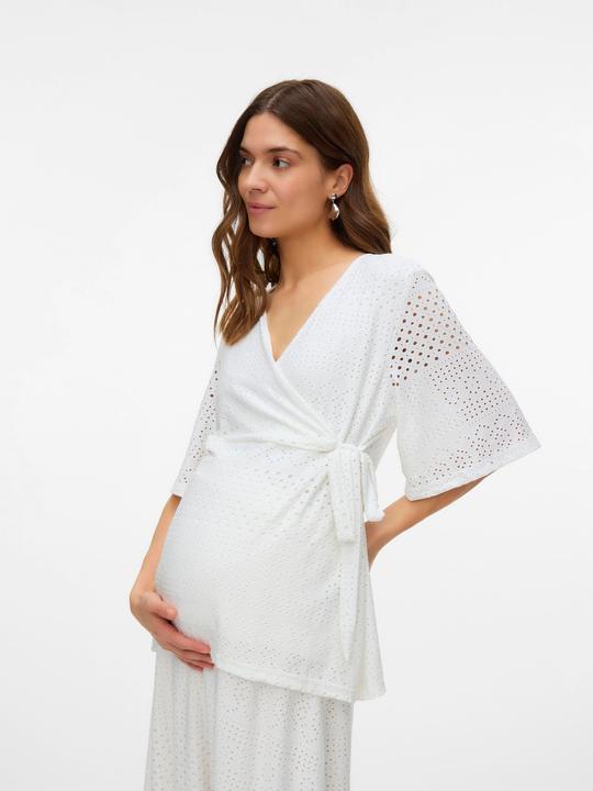 Produktbild Mamalicious Normal geschnitten V-Ausschnitt Top Bluse (L)