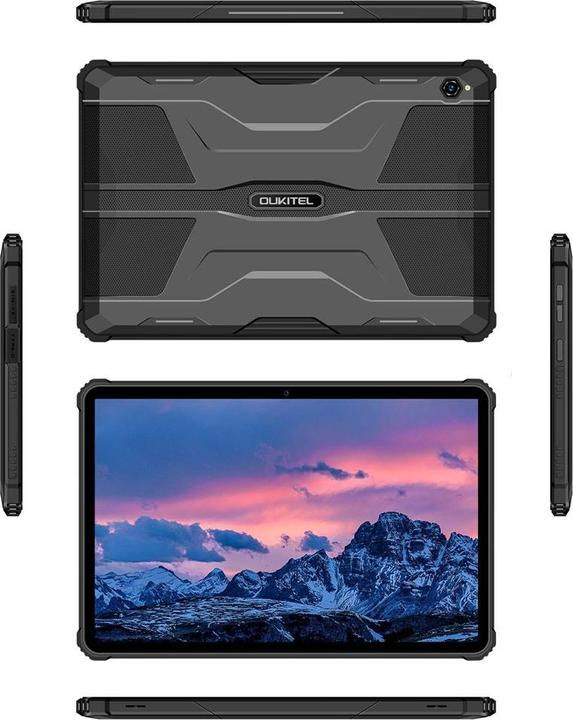 Actual product image Oukitel RT5 (4G, 10.10", 256 GB, Black)
