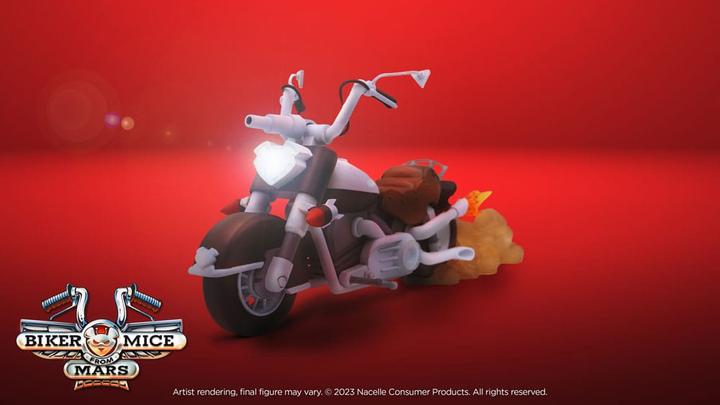 Produktbild Nacelle Consumer Biker Mice From Mars Fahrzeug Throttle's Martian Monster Bike 23 cm