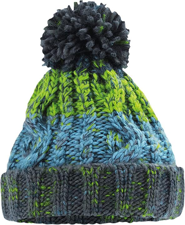 Actual product image Beechfield Junior corkscrew bobble hat (One size)