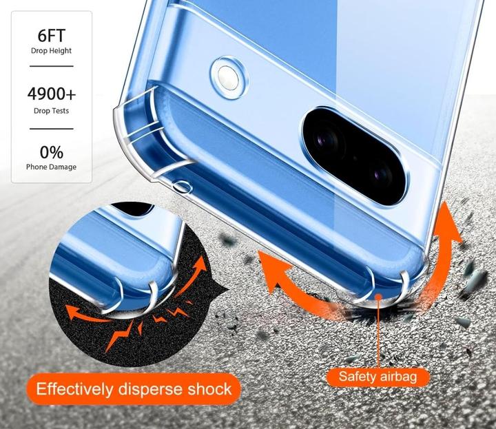 Immagine prodotto Screenguard Crystal Soft Airbag Bumper (Google Pixel 8a)