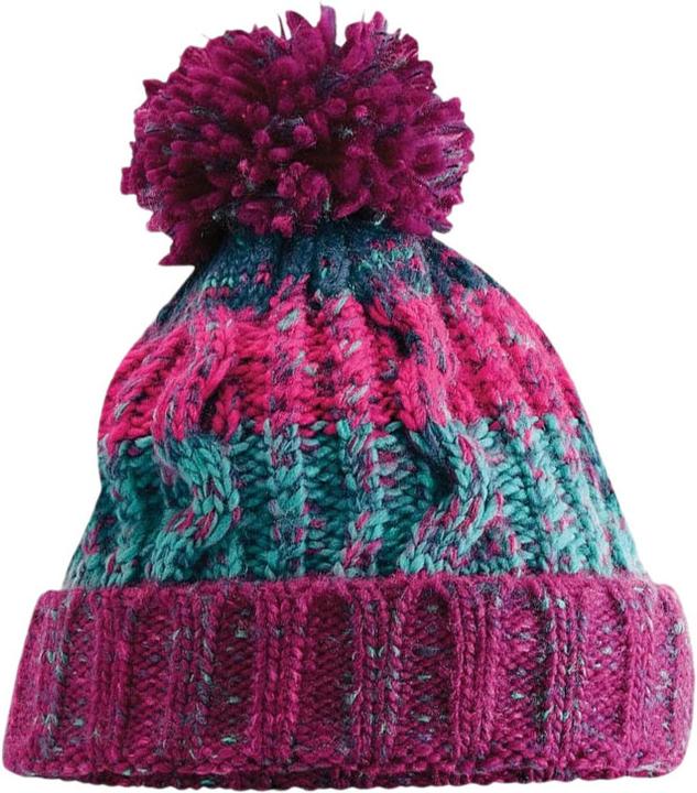 Actual product image Beechfield Junior corkscrew bobble hat (One size)