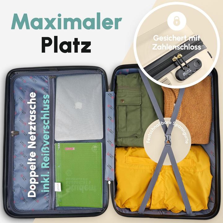Actual product image Easy Move ABS Hartschalenkoffer (72 l, M (50 - 90l))