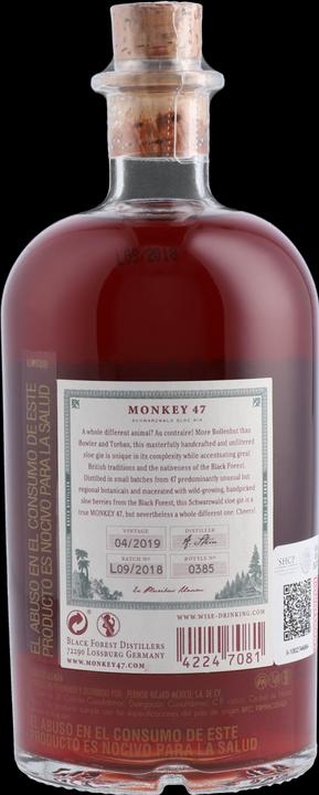 Image du produit Monkey 47 Forêt-Noire Sloe Gin (1 x 50 cl)