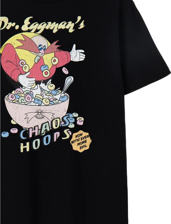 Immagine prodotto Sonic The Hedgehog Chaos Hoops Maglietta Uomo (M)