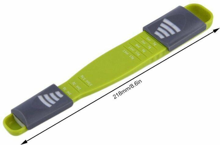 Produktbild JTI Verstellbarer Messlöffel, 0,5 bis 13 ml - Grün (13 ml)