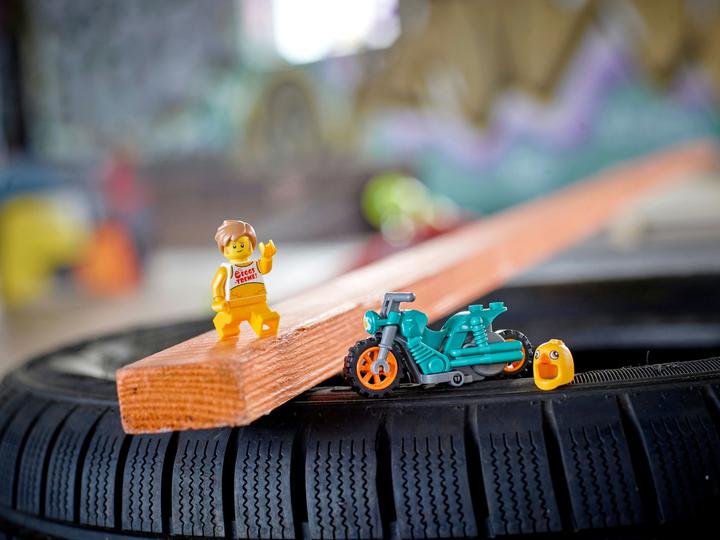 Image du produit LEGO Vélo cascadeur de la mascotte (60310, LEGO City)